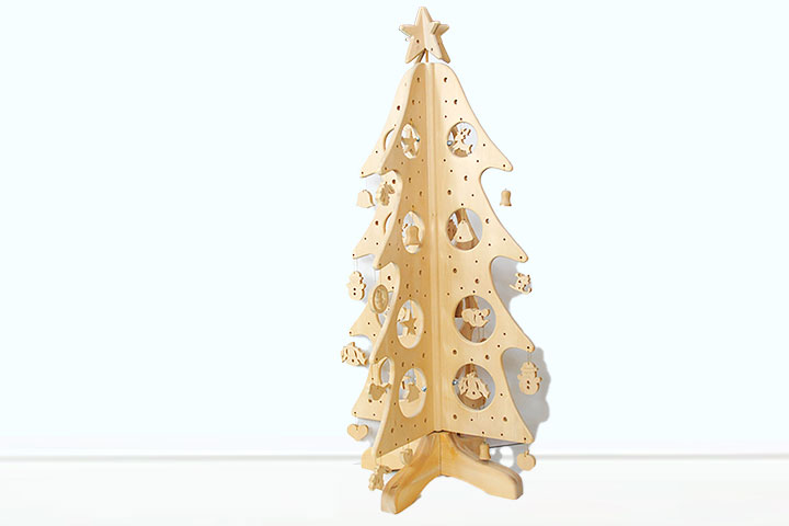「クリスマスツリー（回転）」の商品画像